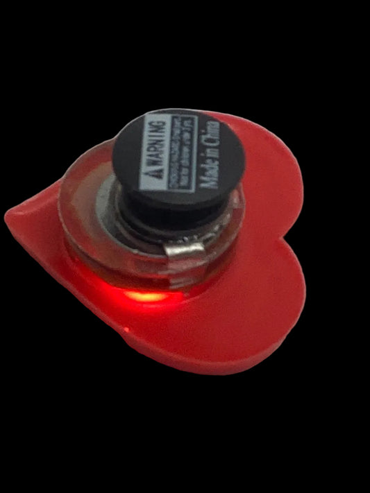 Heart LED Jelee Charm