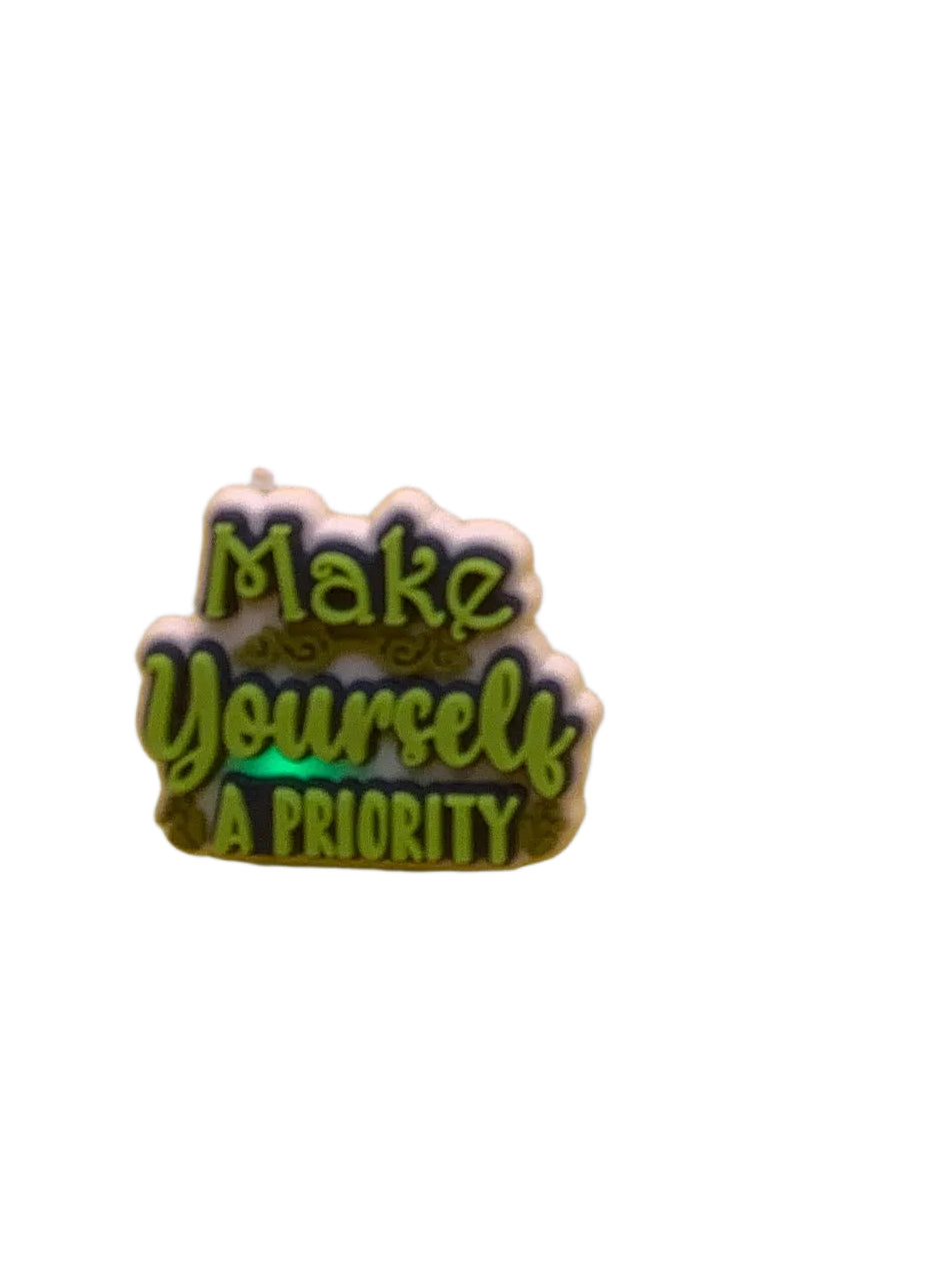 Make Yourself A Priority LED Jelee Charm
