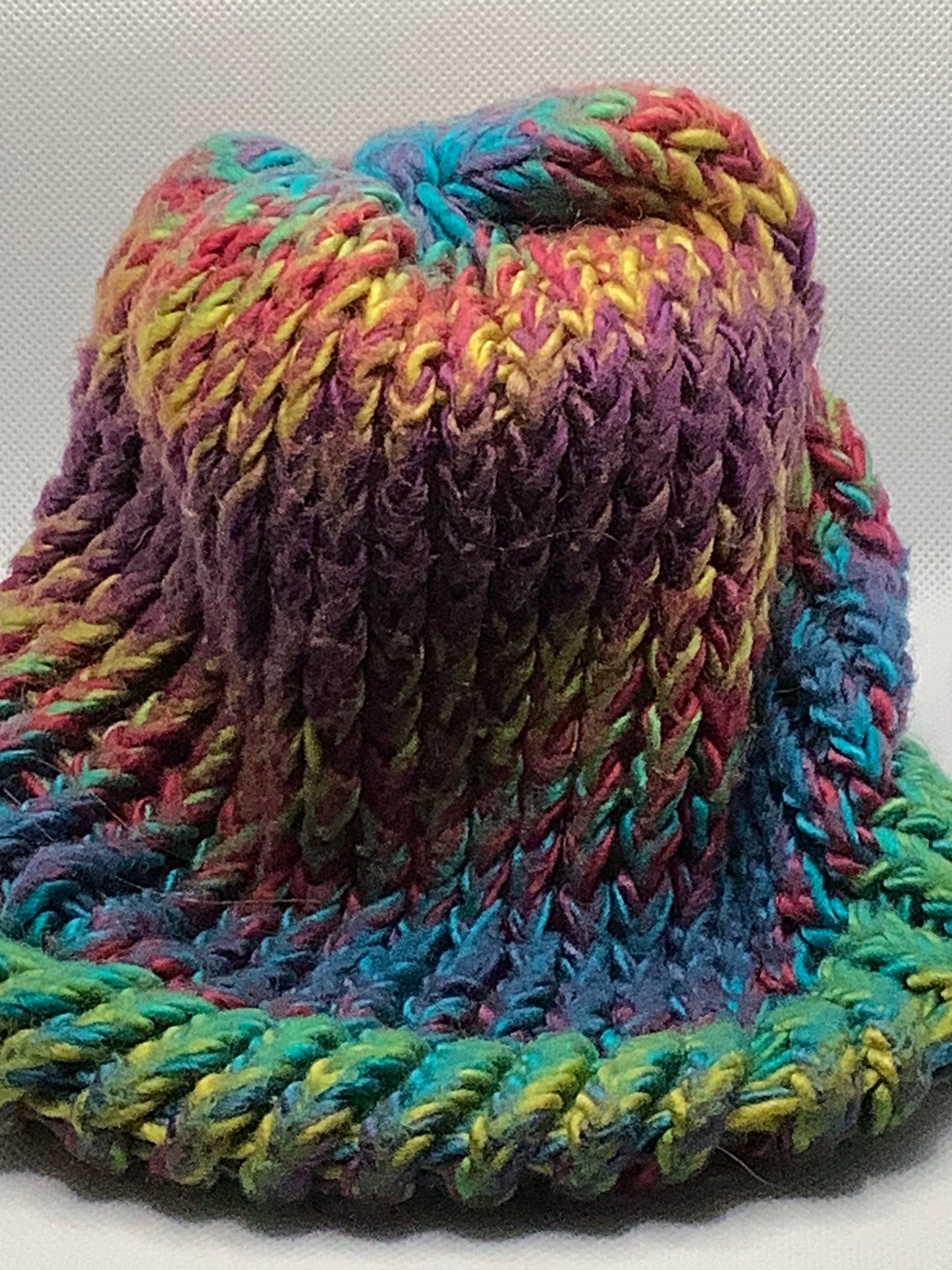 Multicolored Adult Knit Hat