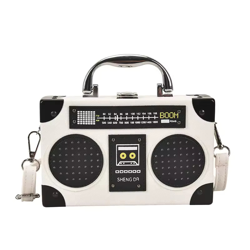 Retro Boombox Purse