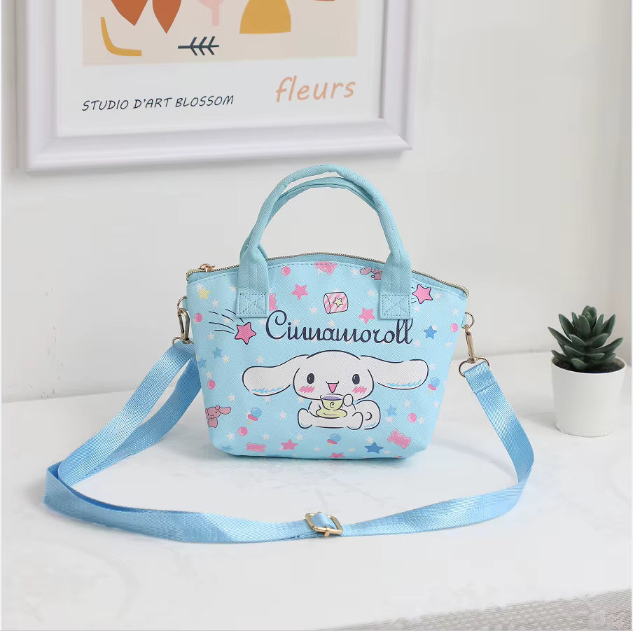 Blue Messenger Bag