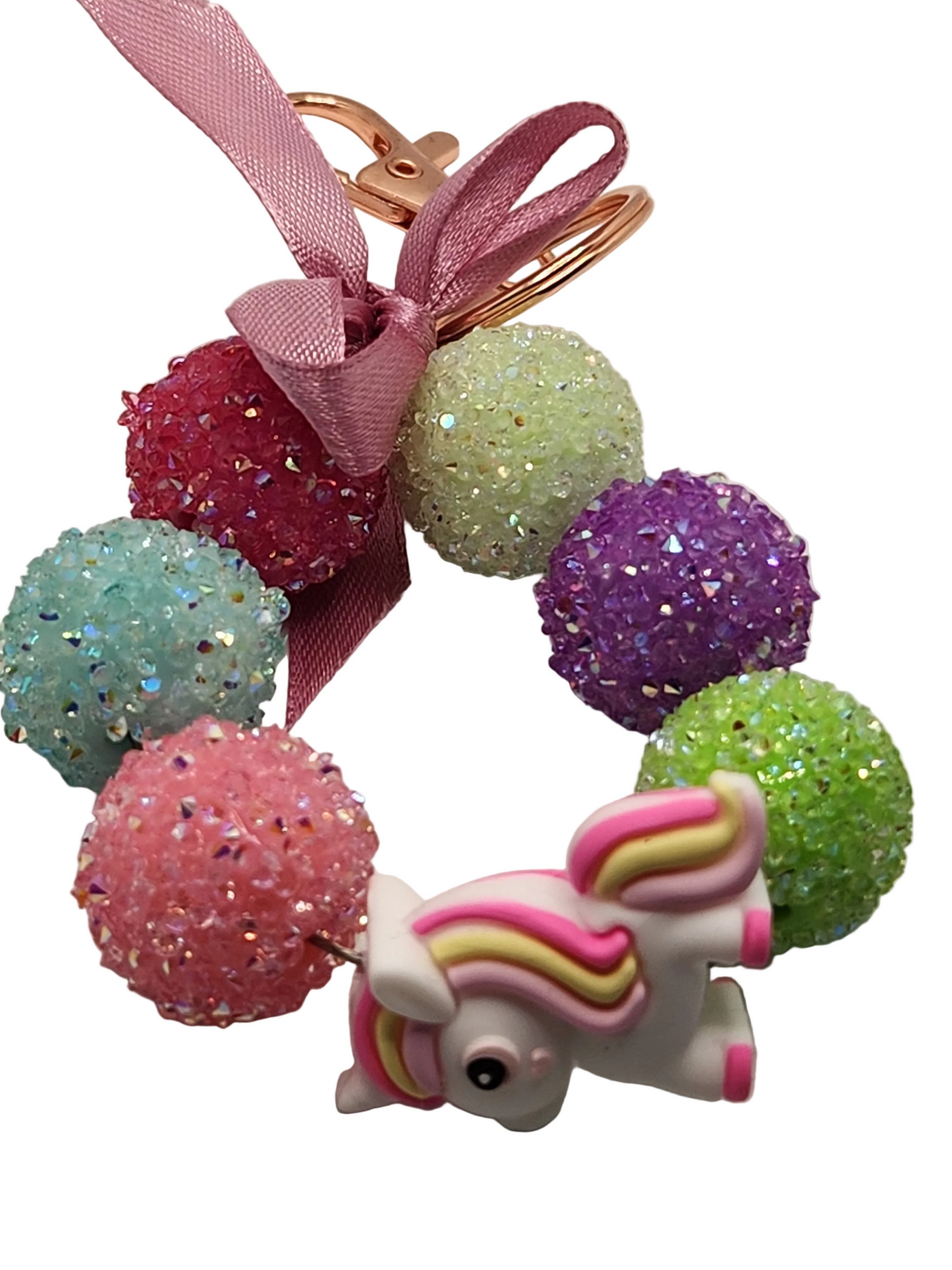 Large Bead Keychains