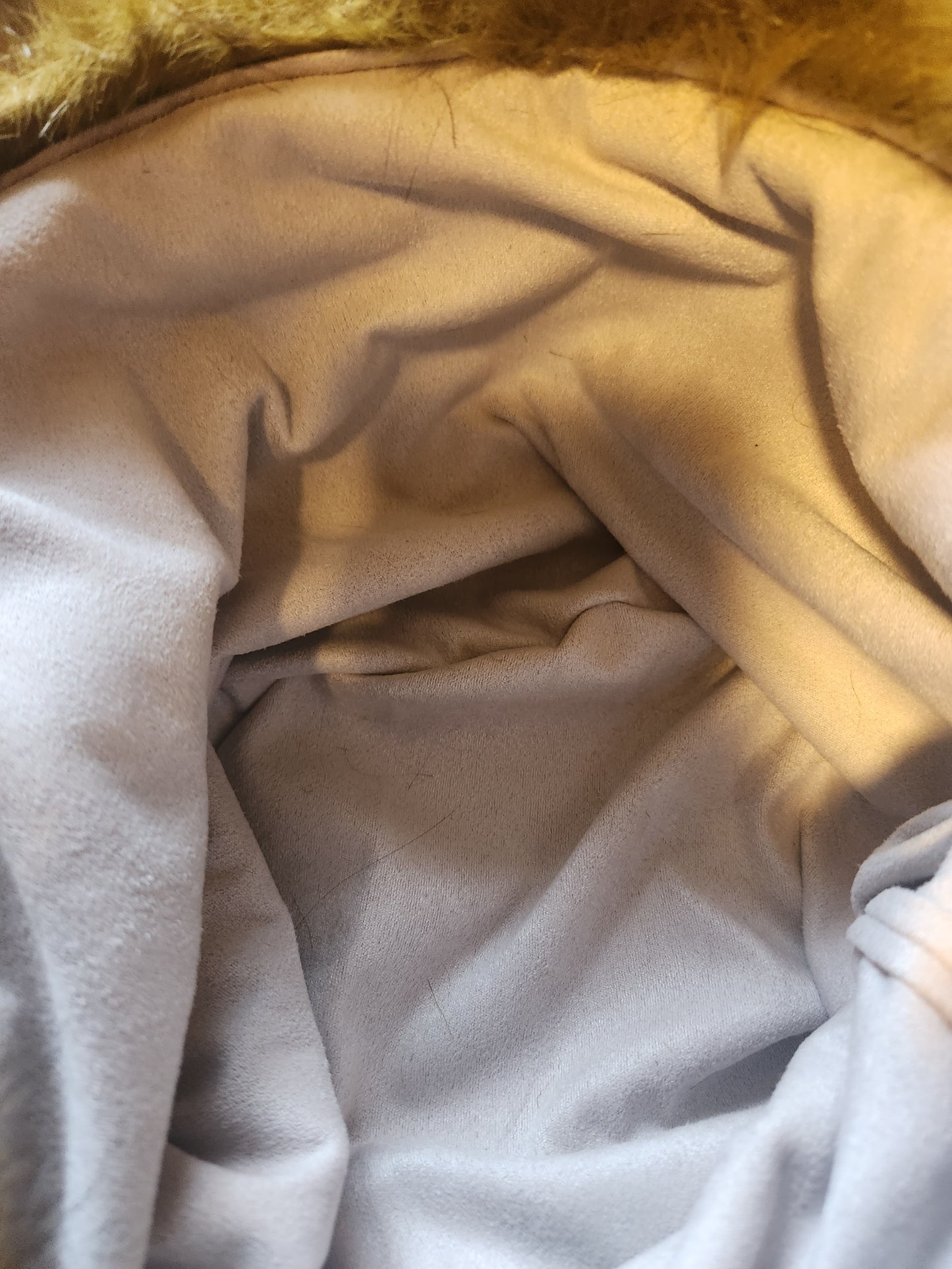 Men's Faux Grizzly Fur Hat