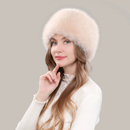 Faux Fox Fur Hat