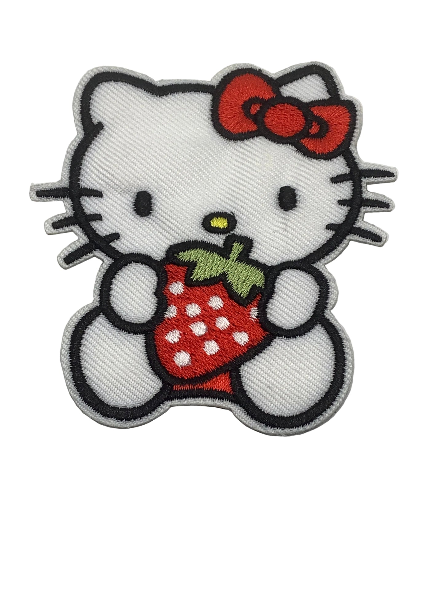 Strawberry Red Bow Patch