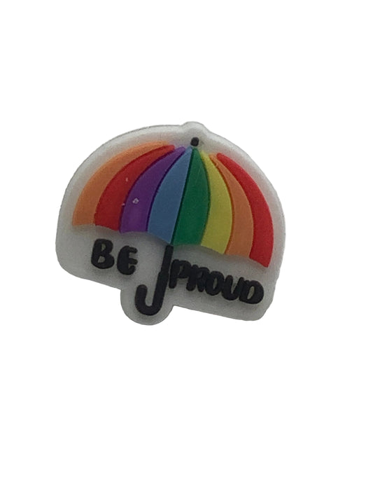 Rainbow Umbrella LED Jelee Charm