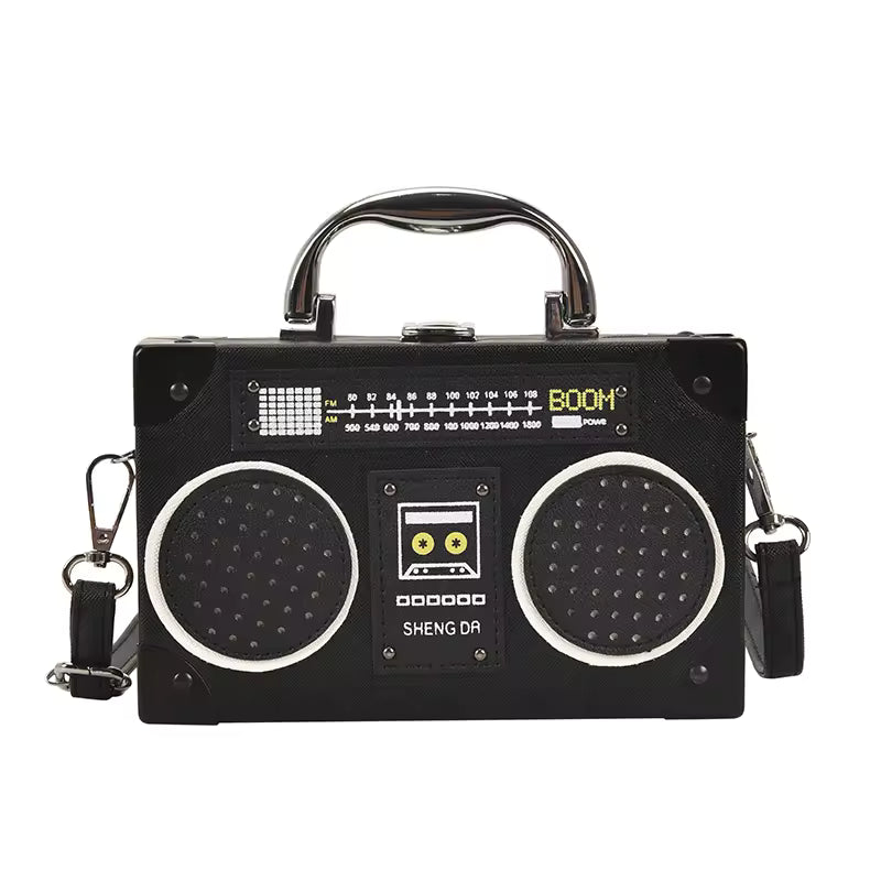 Retro Boombox Purse