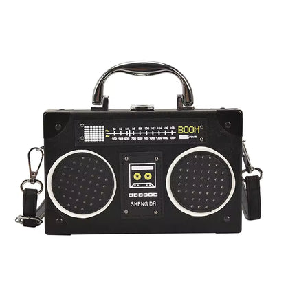 Retro Boombox Purse