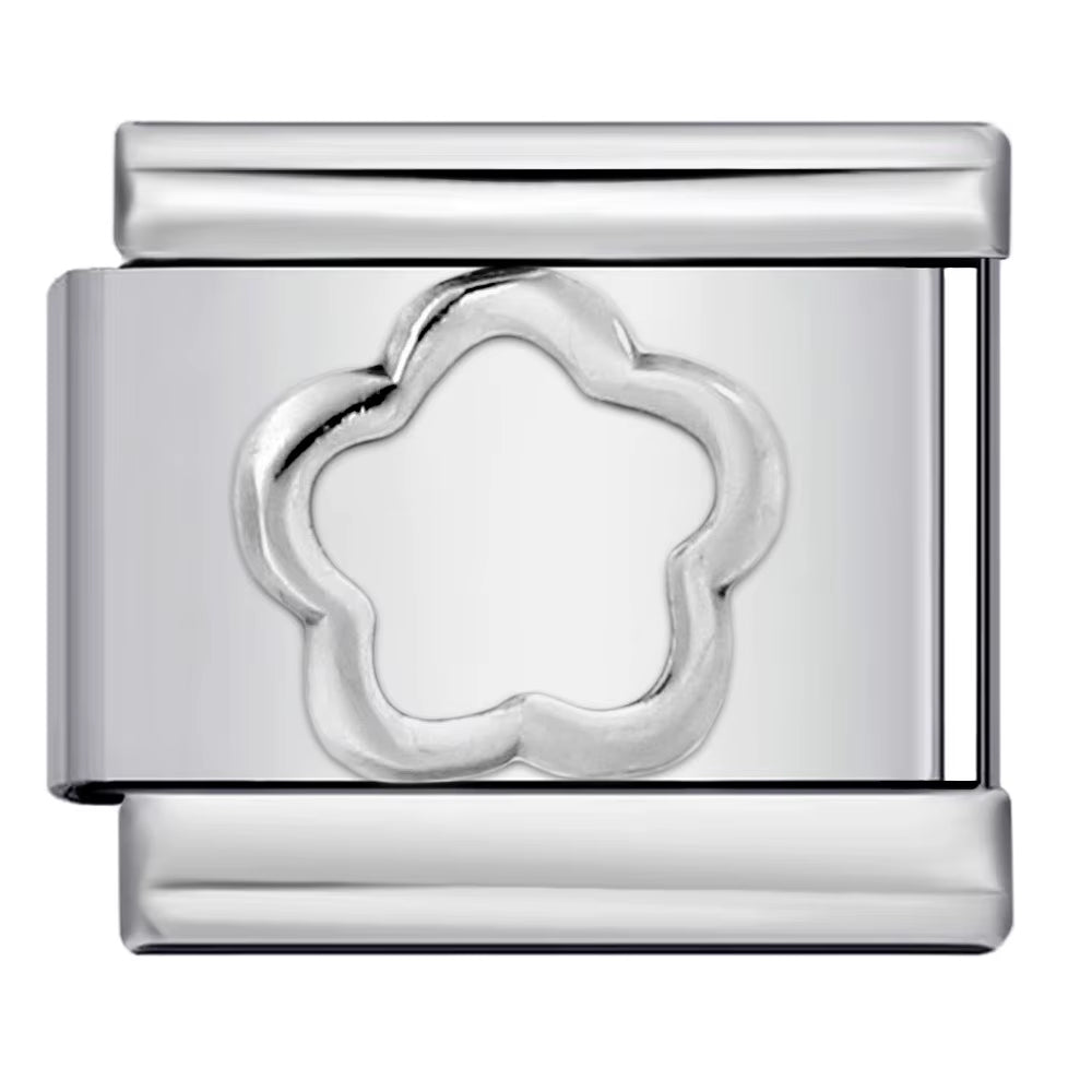 Five Petal Flower Charm