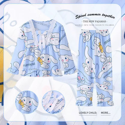 Blue Girls PJs