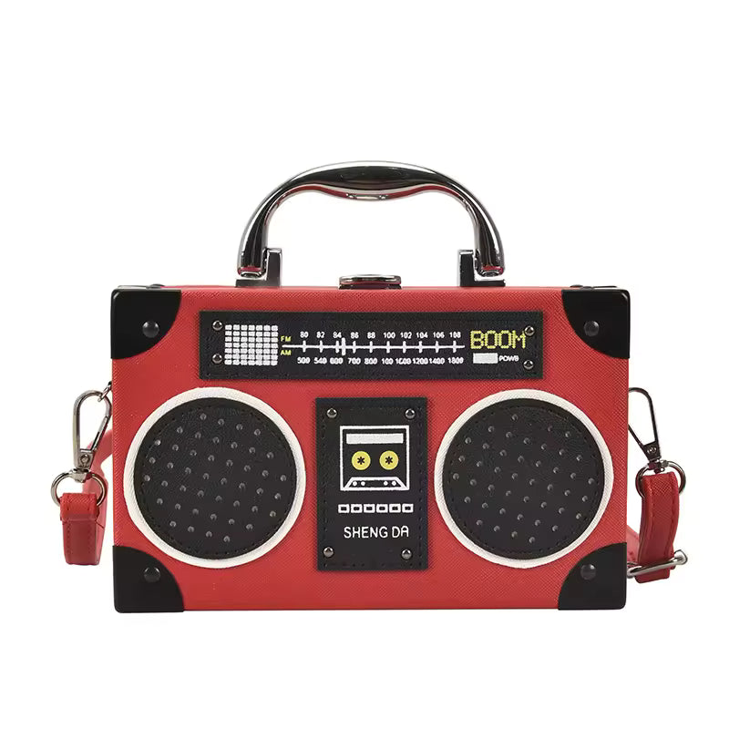 Retro Boombox Purse
