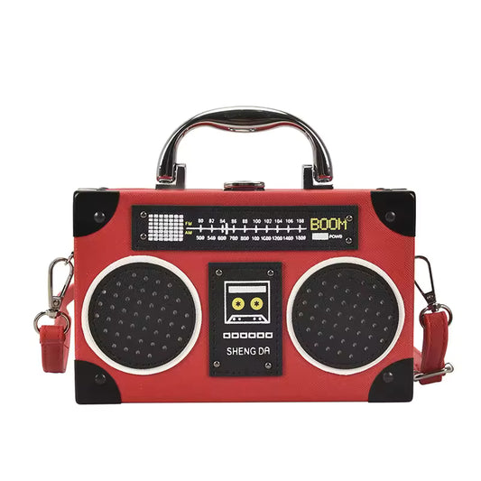 Retro Boombox Purse