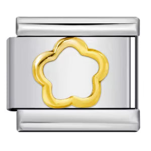 Five Petal Flower Charm