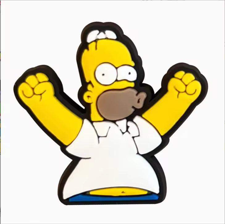 Jelee Cartoon Character Charms