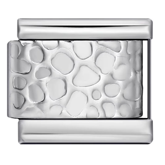 Engraved Leopard Pattern Charm