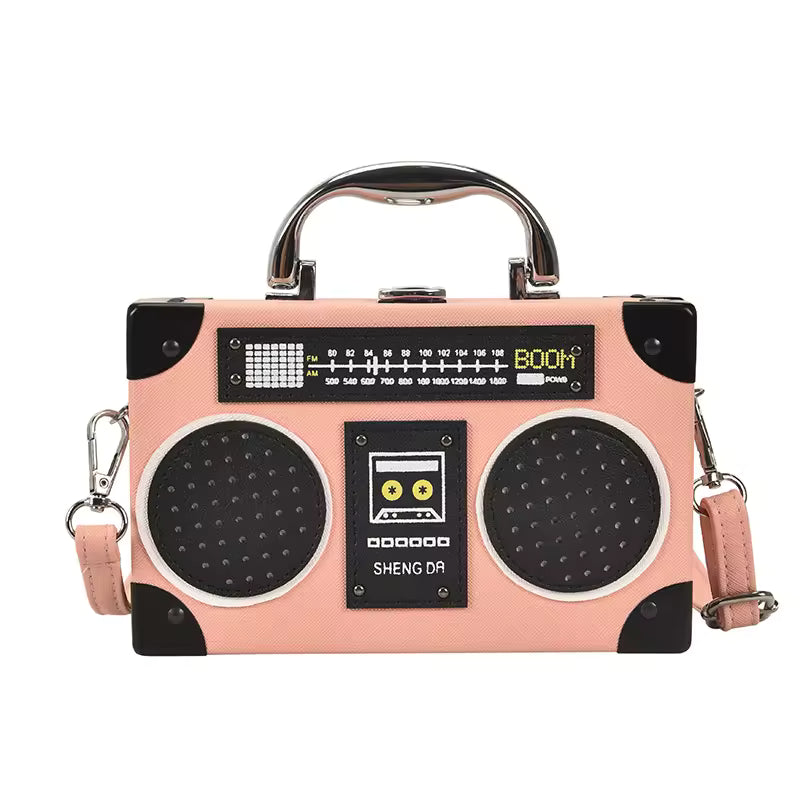 Retro Boombox Purse