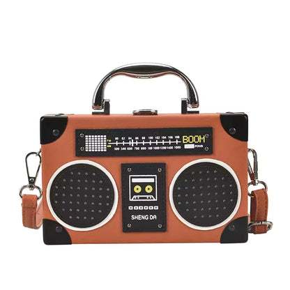 Retro Boombox Purse