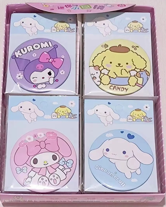 Kitty and Friends Pocket Mirror