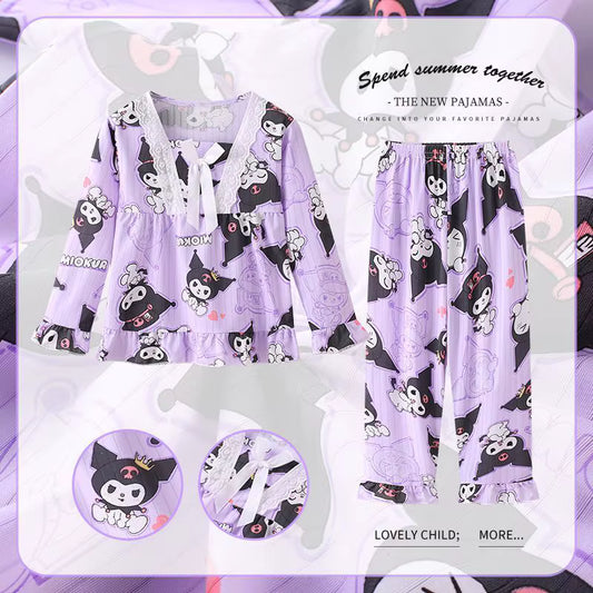 Purple Girls PJs