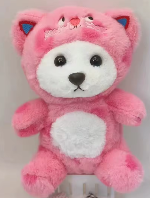 8 Inch Stuffed Bear with Costume