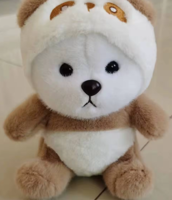 8 Inch Stuffed Bear with Costume