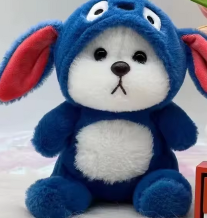 8 Inch Stuffed Bear with Costume