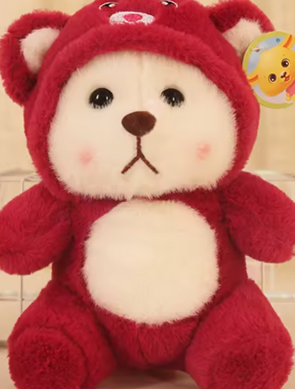 8 Inch Stuffed Bear with Costume