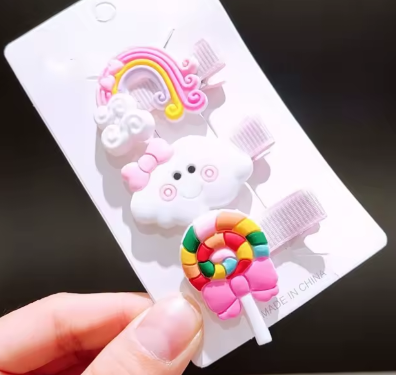 Candy Cloud Hairpins