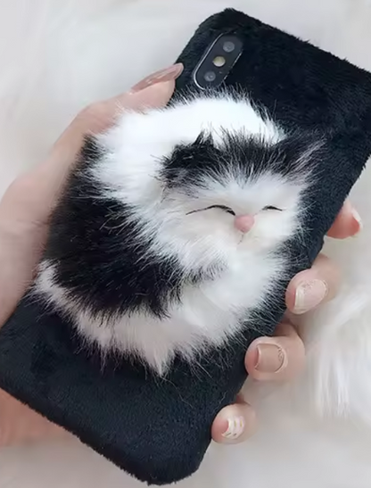 Sleeping Cat Cell Phone Pop Socket Holder