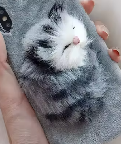 Sleeping Cat Cell Phone Pop Socket Holder