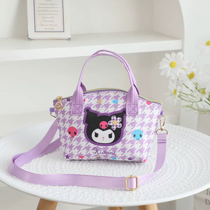 Purple Messenger Bag