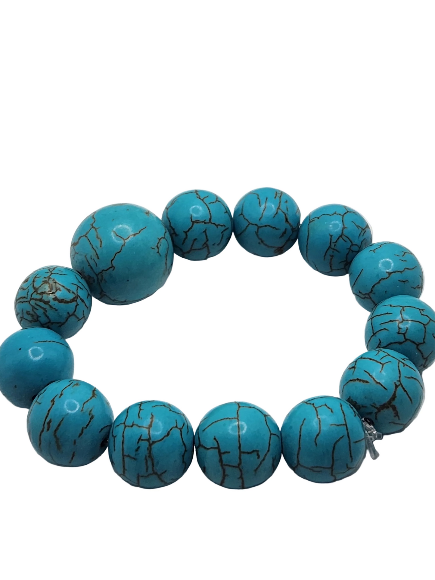 Turquoise and Jade Stretch Bracelets