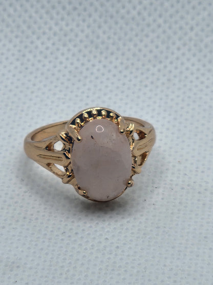 Rose Quartz Ring