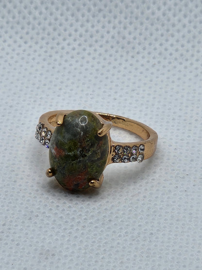 Dragon Blood Jasper Ring
