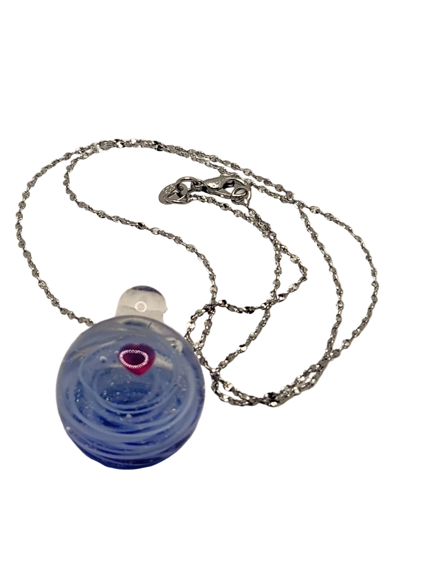 Handmade Glass Galaxy Pendants