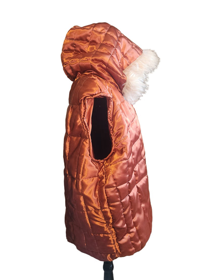 Ladies Satin Quilted Vest