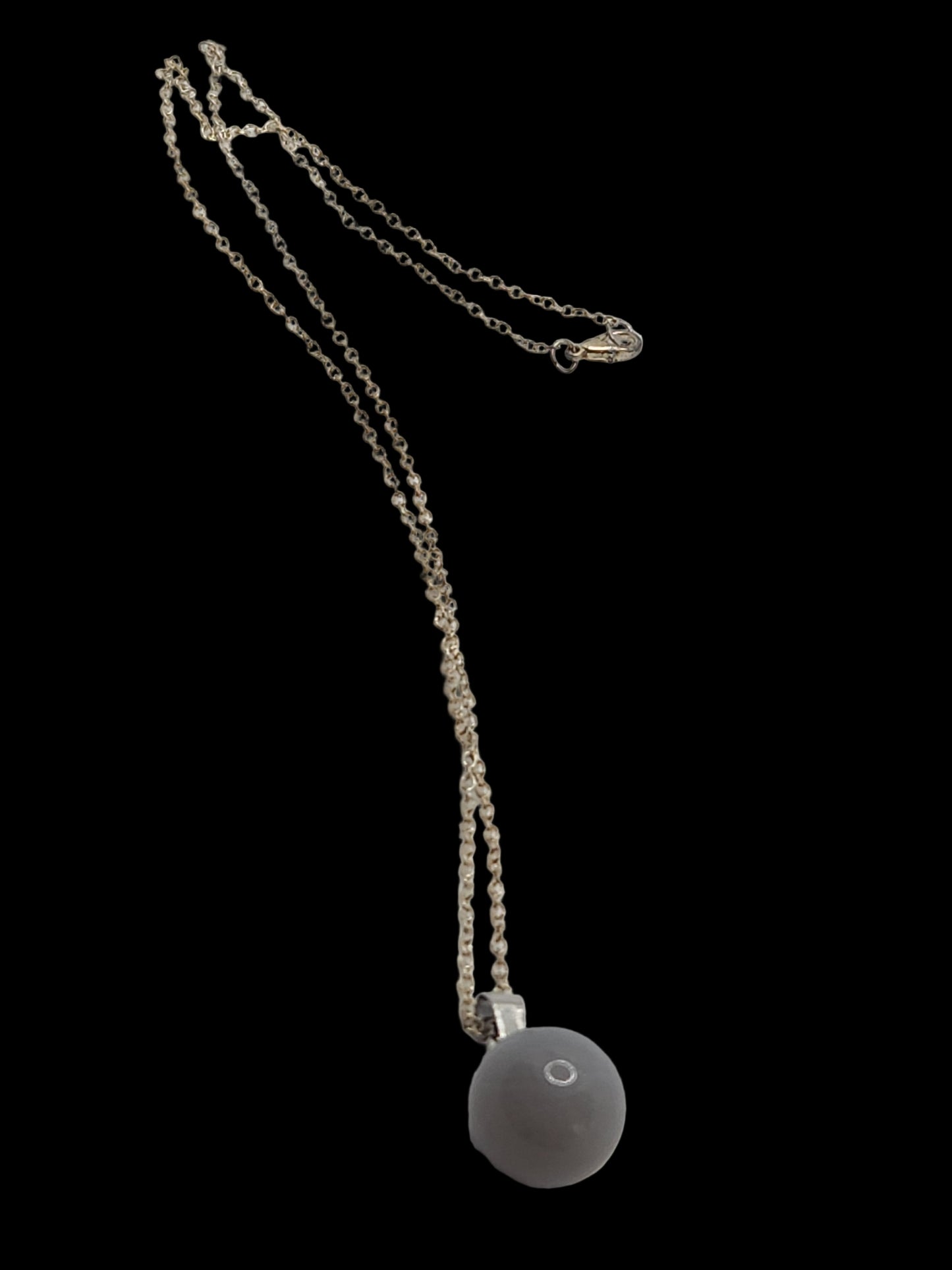 Angelite Crystal Stone Necklace