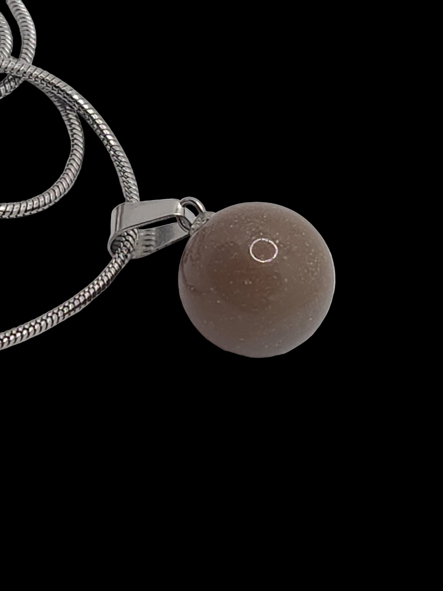 Carnelian Crystal Necklace