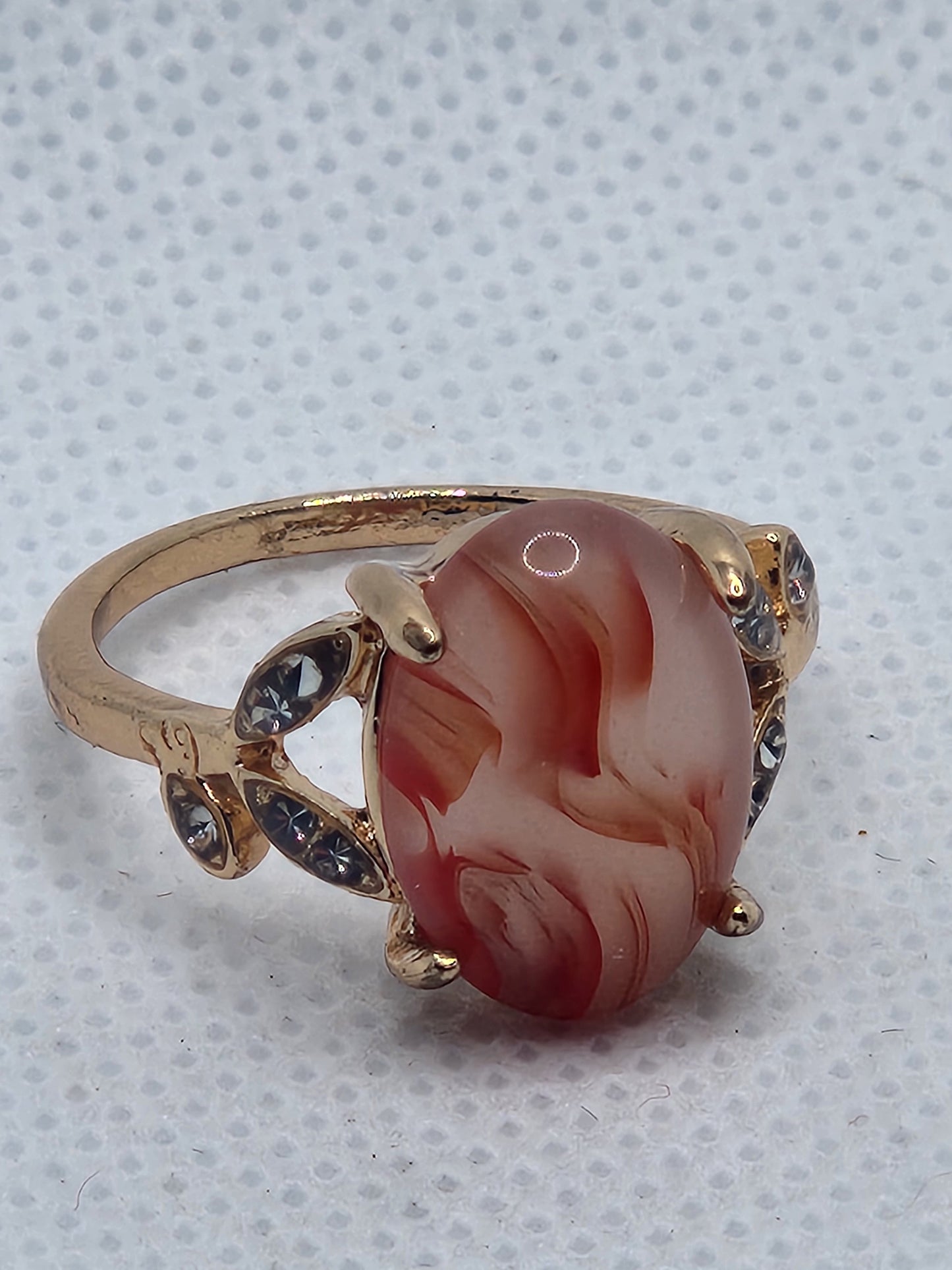 Cherry Quartz Ring
