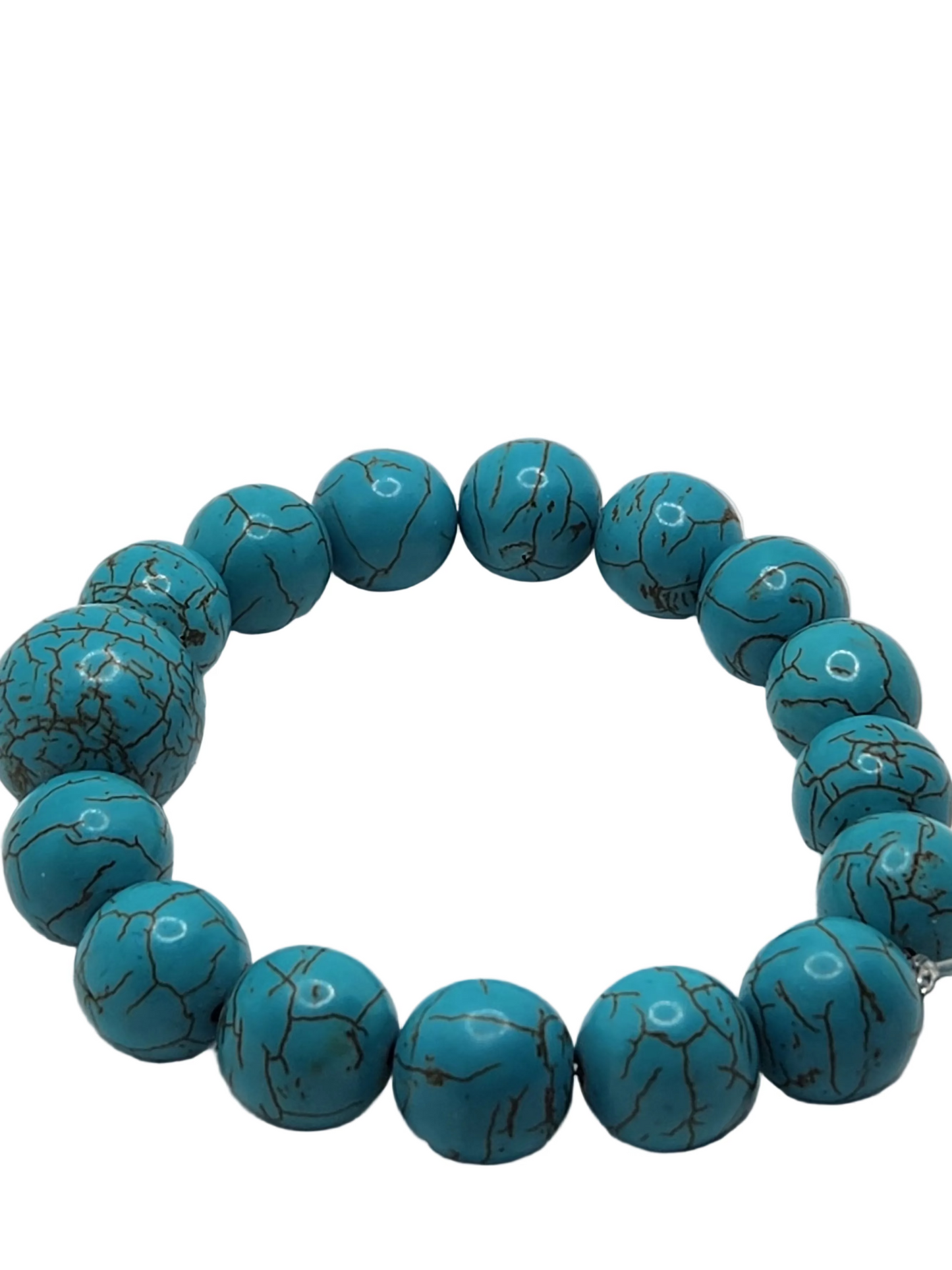 Turquoise and Jade Stretch Bracelets