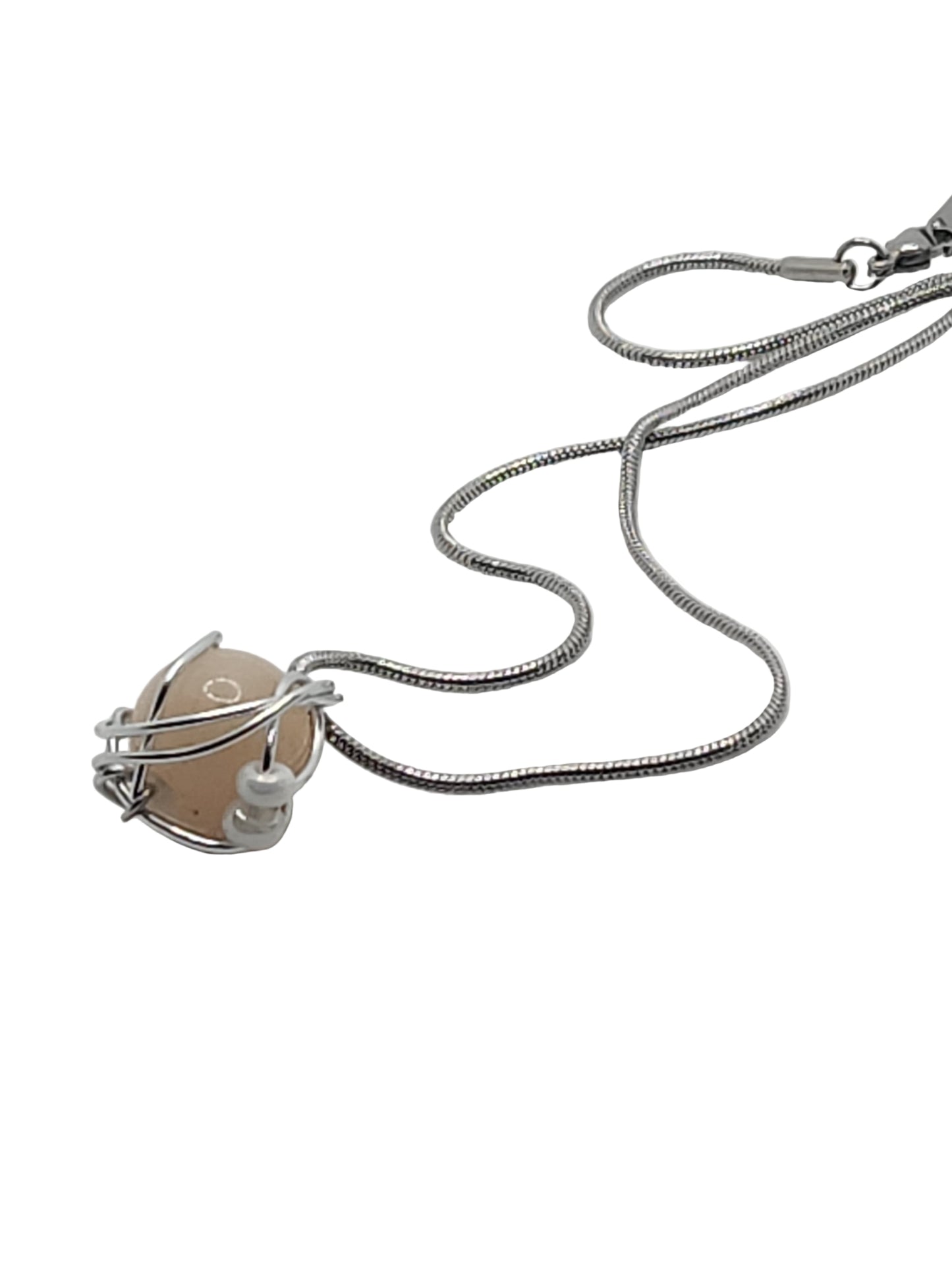 Carnelian Crystal Necklace