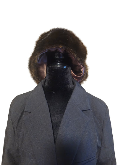 Faux Mink Fur Hat