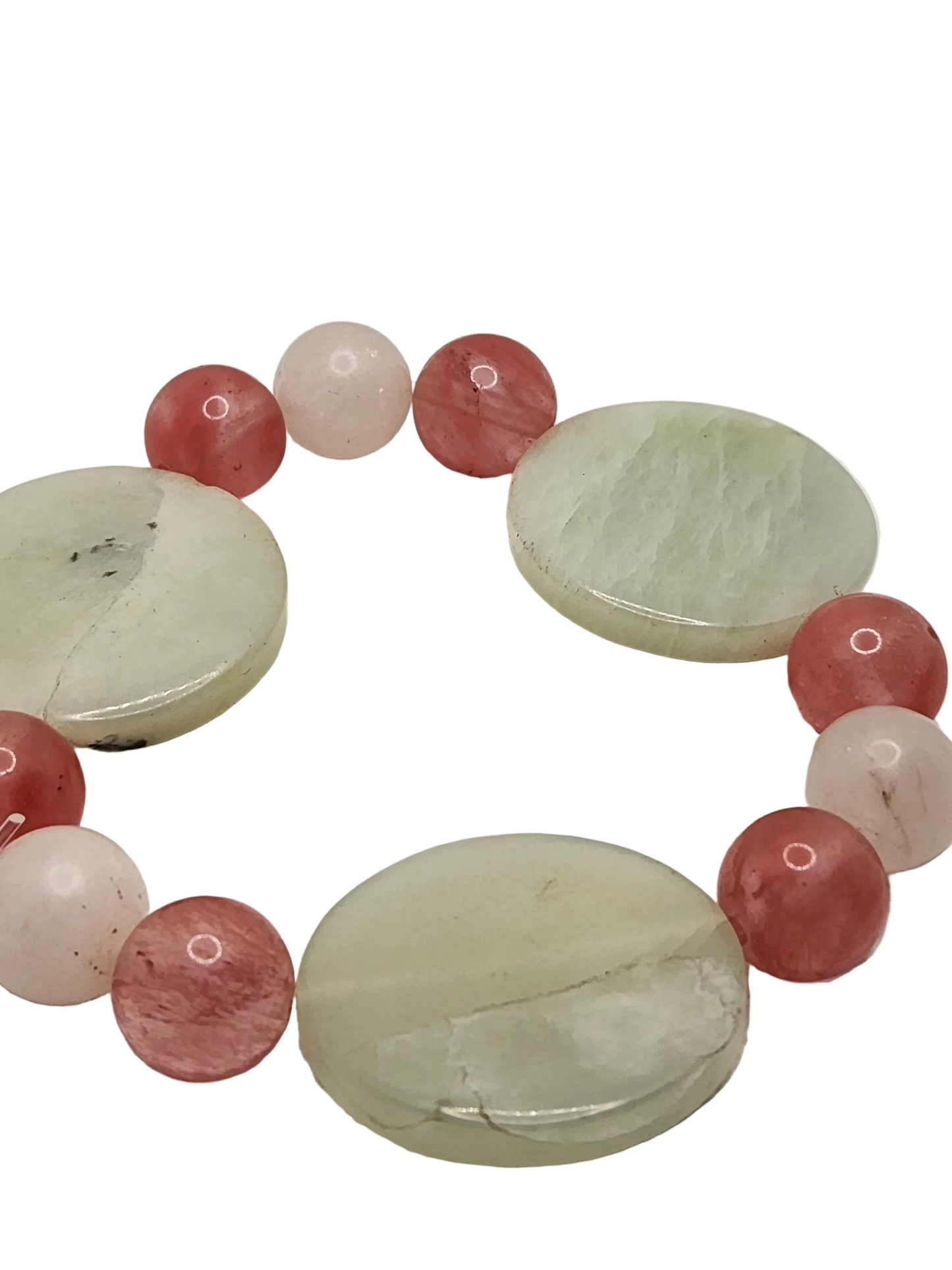 Turquoise and Jade Stretch Bracelets