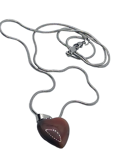 Carnelian Crystal Necklace