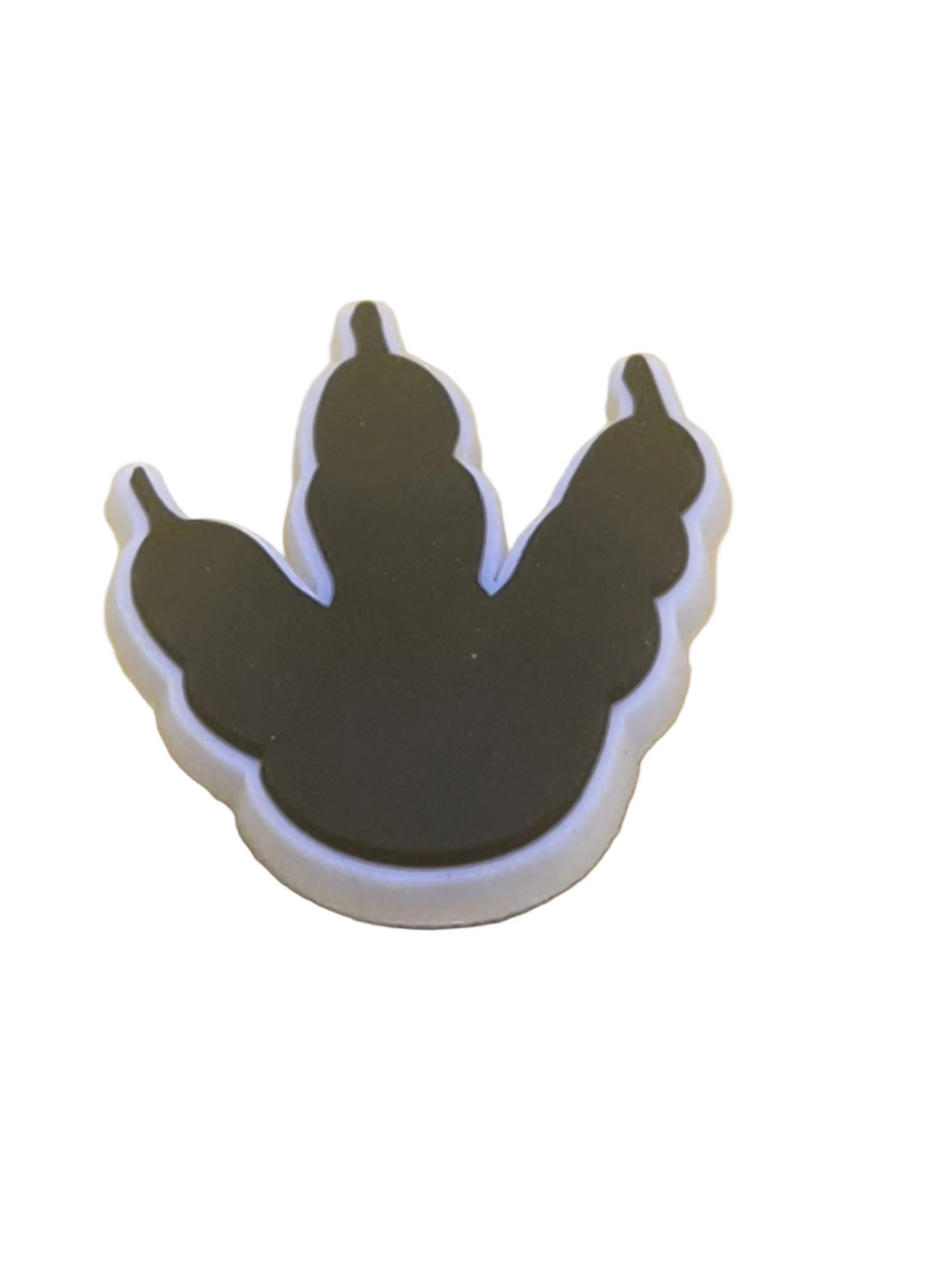 Black Dino Print Jelee Charm