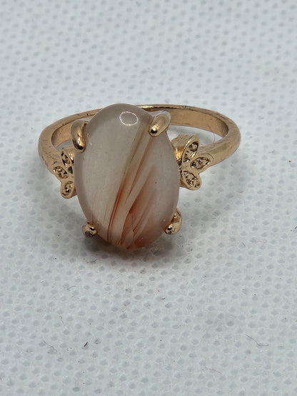 Cherry Quartz Ring
