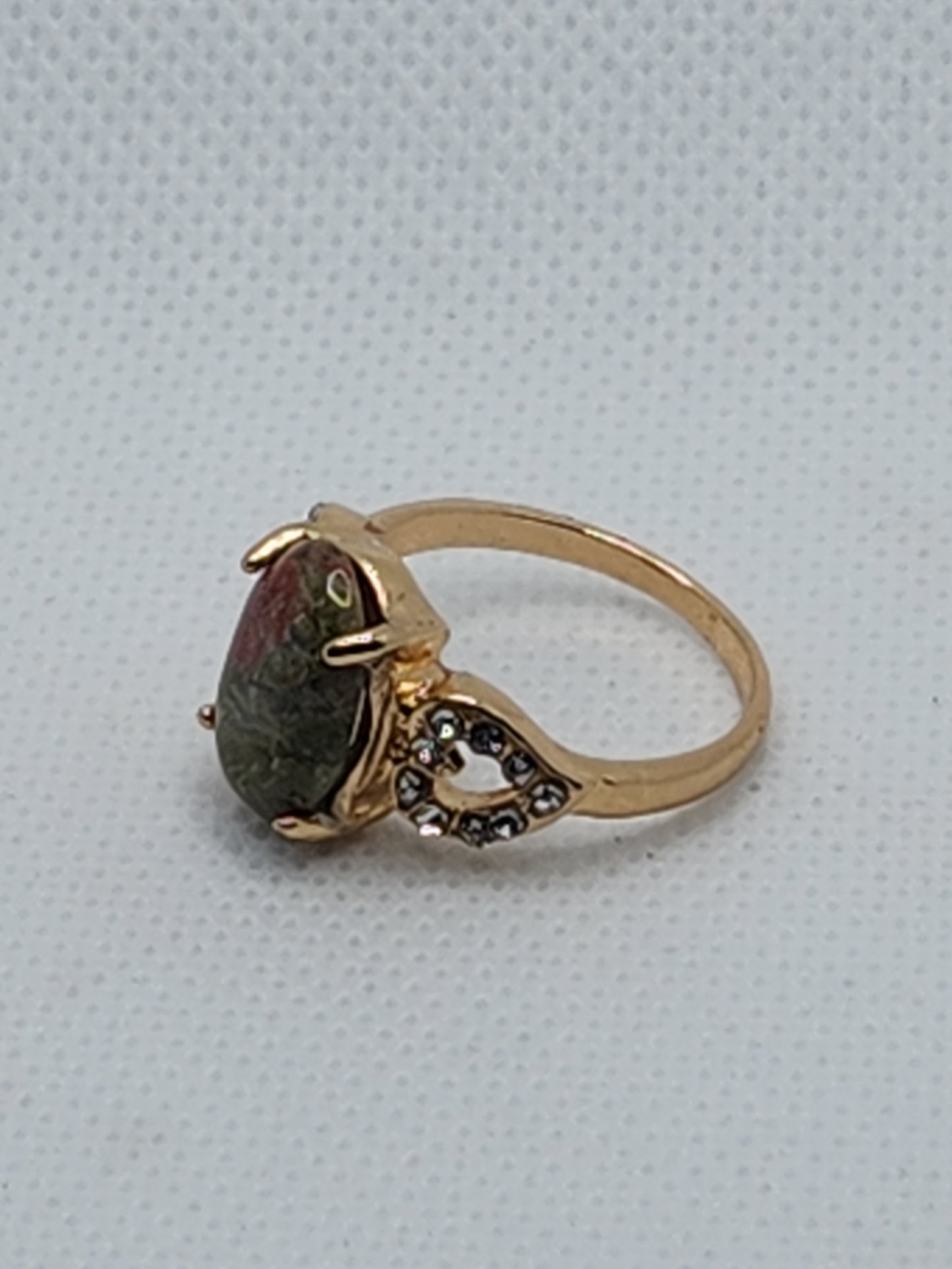 Dragon Blood Jasper Ring