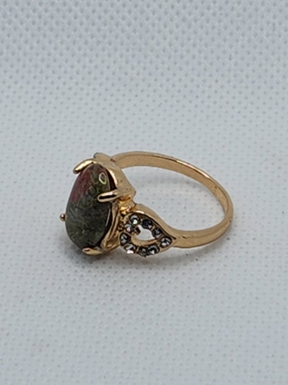 Dragon Blood Jasper Ring