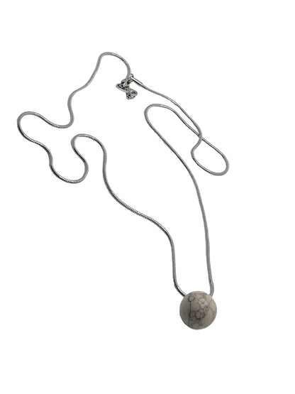 Howlite Crystal Stone Necklace
