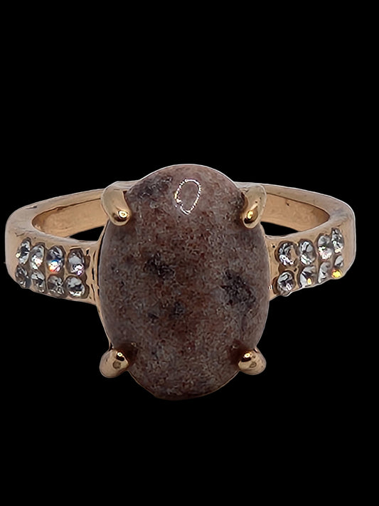 Pink Chalcedony Ring